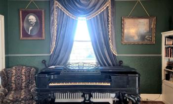 Antique Parlor Piano